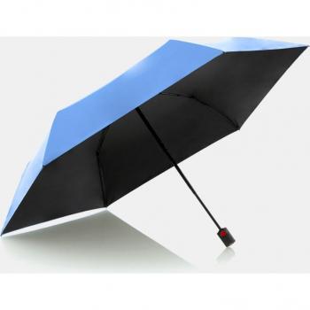 Paraguas plegable Knirps Slim Manual U.200 con recubrimiento ultraligero y protección solar