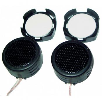 Alda AVD 800 TW-17 - 2 x Tweeter para coche de 200W, negro