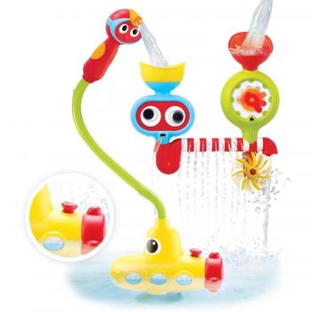 Yookidoo Submarine Spray Station Bath Toy with Water Pumping System and Hand Shower
