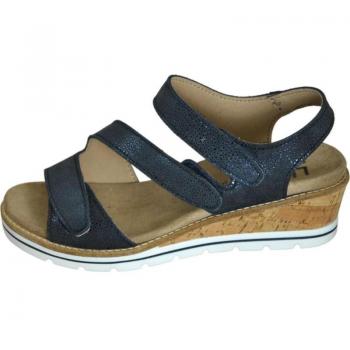 Sandalias de Mujer Lumel Bio Reciclable para Plantillas Modelo 1230-10 Color Navy Estrella