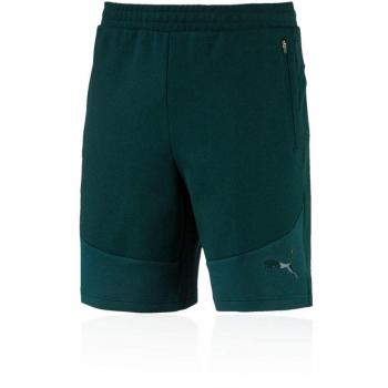 Puma Men Evostripe Move 8In Shorts Vestiti Da Corsa Petrol - White L