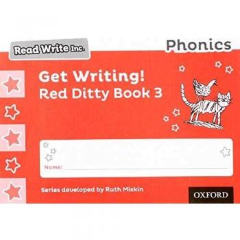 Paquete de 10 Libros Ditty Rojos - Read Write Inc. Fonética: ¡Escribe!