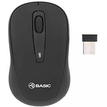 Ratón Inalámbrico Básico Mini Negro