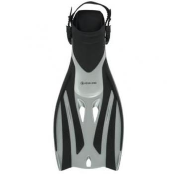 Aqualung Aletas de Buceo Fizz Negro, Gris Adulto