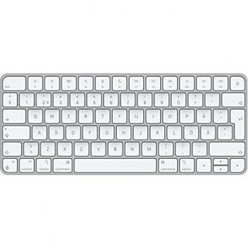 Teclado Inalámbrico Apple Magic Keyboard Finlandés Sueco Aluminio Blanco