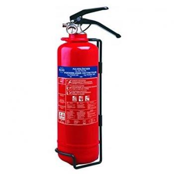 Smartwares BB2E Extintor de Polvo Seco con Resistencia Al Fuego, Rojo, 2 kg