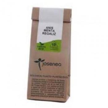 Josenea Pirámides Infusión Anís Menta Regaliz Ecológico 10 Unidades