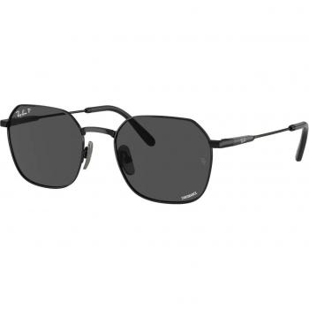Ray-Ban RB8094 Jim Titanium Polarized 9267K8 Men's Sunglasses Black Size 53