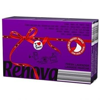 Renova Pañuelos de bolsillo Red Label Morado aroma Lavanda - 6 paquetitos