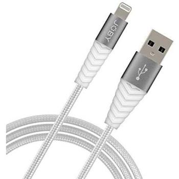 Cable Lightning Joby 1.2m Blanco - Carga y Sincronización USB 2.0
