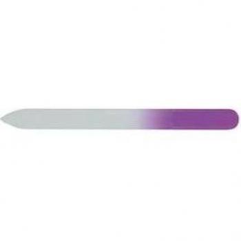 Lima de Cristal Eurostil Doble Cara Color Lila 14cm 1 Unidad