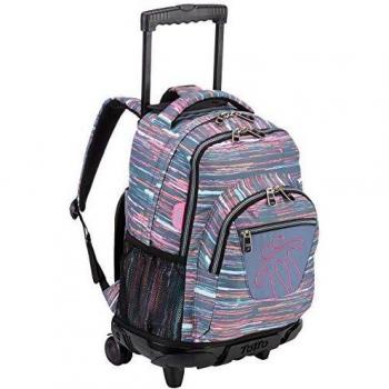TOTTO Morral Rue Bomper Renglones Mochila, Mujer, Estampado, Talla Única