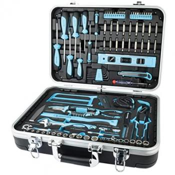 Juego de Herramientas Universal QUANTOOL 98 Piezas en Caja de Herramientas