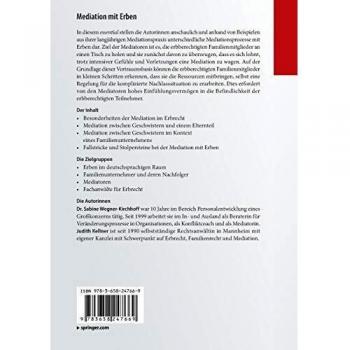 Mediation mit Erben: Lösungsorientiertes Arbeiten mit Familien und kleinen Unternehmen