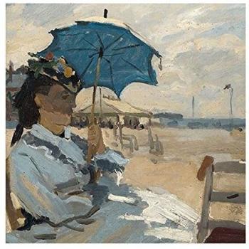ambiente Servilletas Almuerzo/Party 33 x 33 cm Monet – Beach At Trouville