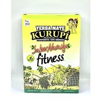 Yerba Mate Kurupi Fitness sabor Naranja
