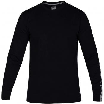 Nike M Hrly Surf Crue Top LS Camiseta, Hombre, Black, XL