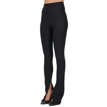 Pinko Women's Black Skinny Pants Size 44 with Zip Fastening
