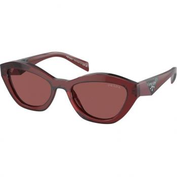 Prada PR A02S 18O80B Women's Butterfly Red Sunglasses Size 52