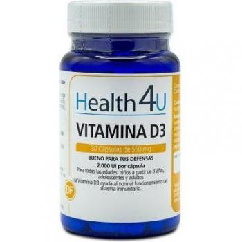 Vitamina D3 550mg - Refuerza tu sistema inmunológico con este suplemento de 30 cápsulas
