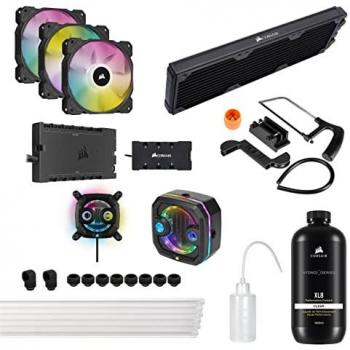 Kit de Refrigeración Líquida Personalizada Corsair Hydro X Series iCUE XH303i RGB PRO Negro