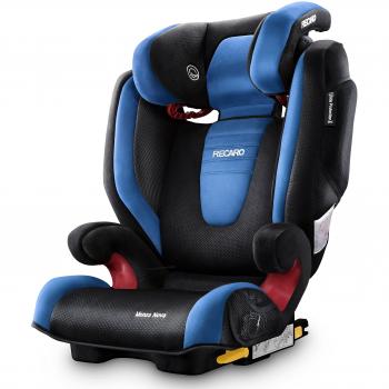 RECARO Monza Nova 2 Seatfix - Silla de coche, grupo 2/3, color azul