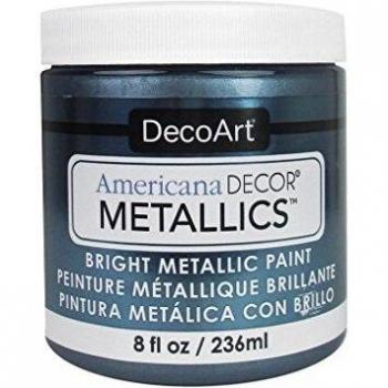 Deco Art Americana – Decoración Jarra de metálico de Pintura, acrílico, Peltre, 7 x 7 x 8 cm