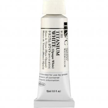 Holbein : Artists' : Watercolur Paint : 15ml : Titanium White