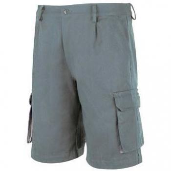 Bermuda de algodón gris talla 38/40