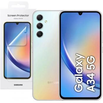 Samsung Galaxy A34 5G 6/128GB Plata Libre + Protector Pantalla