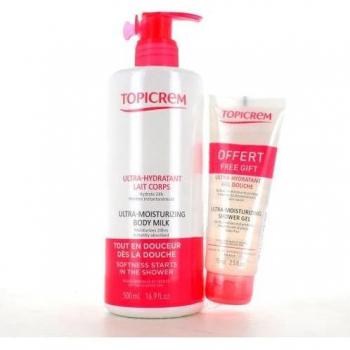 Topicrem Pack Leche Corporal Ultrahidratante 500ml + Gel de Ducha