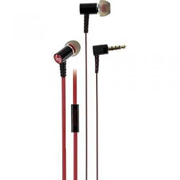 Vivanco 37575 Auriculares con Cable y Micrófono, Manos Libres, Jack 3,5 Dorado 3 Juegos de Almohadillas