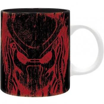 Taza Roja Predator de Cerámica