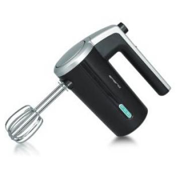 Batidora de Mano Inalámbrica Emerio HM-126681.1, 80 W, 3 Velocidades, Función Retroceso, Color Negro