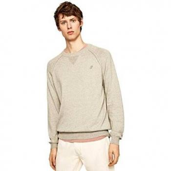 Pepe Jeans Jersey Básico Davide Gris para Hombre x-Large Gris