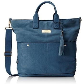 XTI BOLSO SRA. C. COMBINADO JEANS . - Bolso de hombro para mujer, color jeans