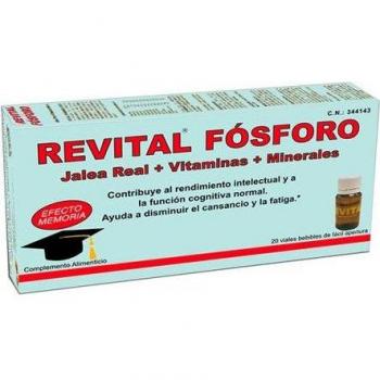 Revital Jalea Real + Fósforo, 20 viales