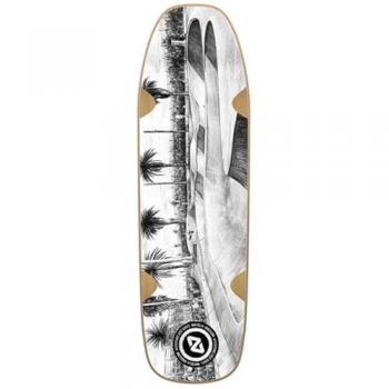 Tabla Skate Hydroponic Bullet Spot Series La Mar Bella Pool Shape 32'' x 9.25'', diseño de bandeja para monopatín (8.75 cm)