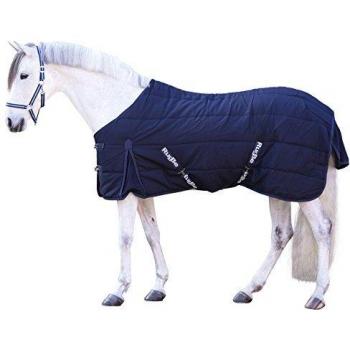 Kerbl RugBe 325417 Manta para Caballo, para Interiores, 135 cm, Color Azul