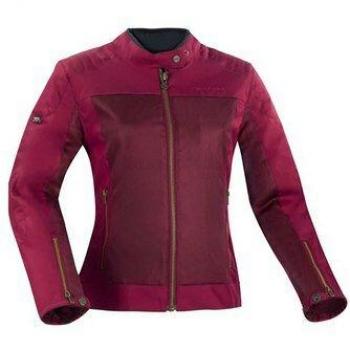 Chaqueta de Moto Textil para Mujer Segura Oskar Borgoña