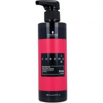 Mascarilla de Color Rosa Schwarzkopf Chroma ID 280mL - Efecto Intenso en 10 Minutos | Hasta 10-15 Lavados