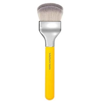 Brocha Mezcladora Redonda Doble Grande para Rostro 972 con Fibras Sintéticas Suaves