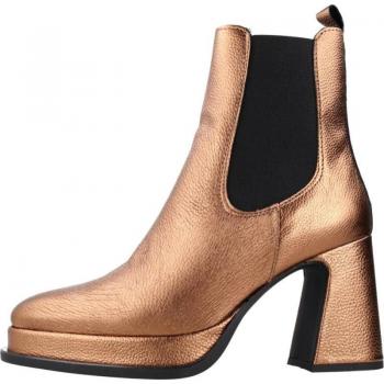 Botines de Mujer Alpe Modelo Idanna 4 Color Oro Bronz