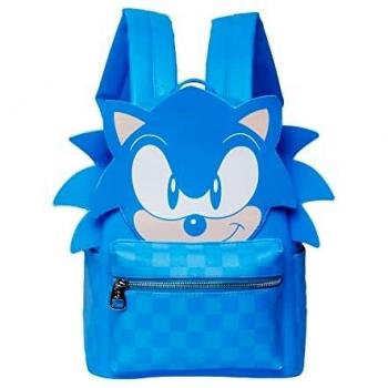 Sega-Sonic Speed-Fashion Backpack, Blue