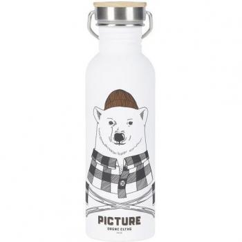 Cantimplora Picture Hampton 750 ml Blanco Madera