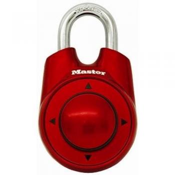 Speed Dial Set-Your-Own Combination Lock, 3-9/10 Wide, Assorted