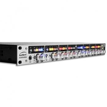Audient ASP880 - Preamplificador de micrófono profesional de 8 canales con 8 preamplificadores, conversores AD/DA de alta calidad y funciones de compresión