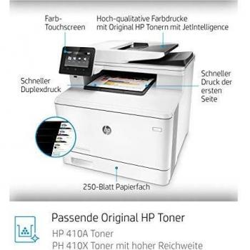 HP Color LaserJet Pro MFP M477fnw - Impresora láser a color