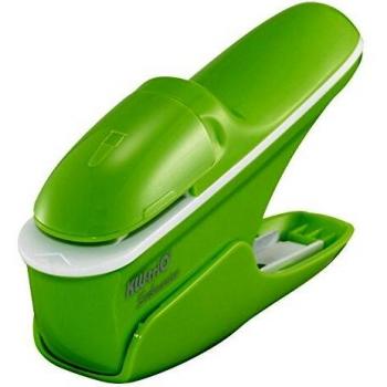 KW Trio 1600003 - Grapadora sin grapas, color verde