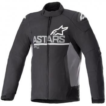Alpinestars SMX Waterproof Motorcycle Jacket - Black/Dark Gray, Textile, Size S